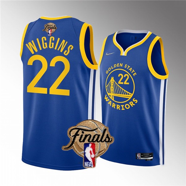 Warriors 22 Andrew Wiggins Blue 2022 NBA Finals Nike Swingman Jersey,We sell and wholesale Warriors 22 Andrew Wiggins Blue 2022 NBA Finals Nike Swingman Jersey on line form chian!